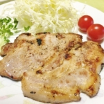 豚ロース肉の塩麹焼の写真