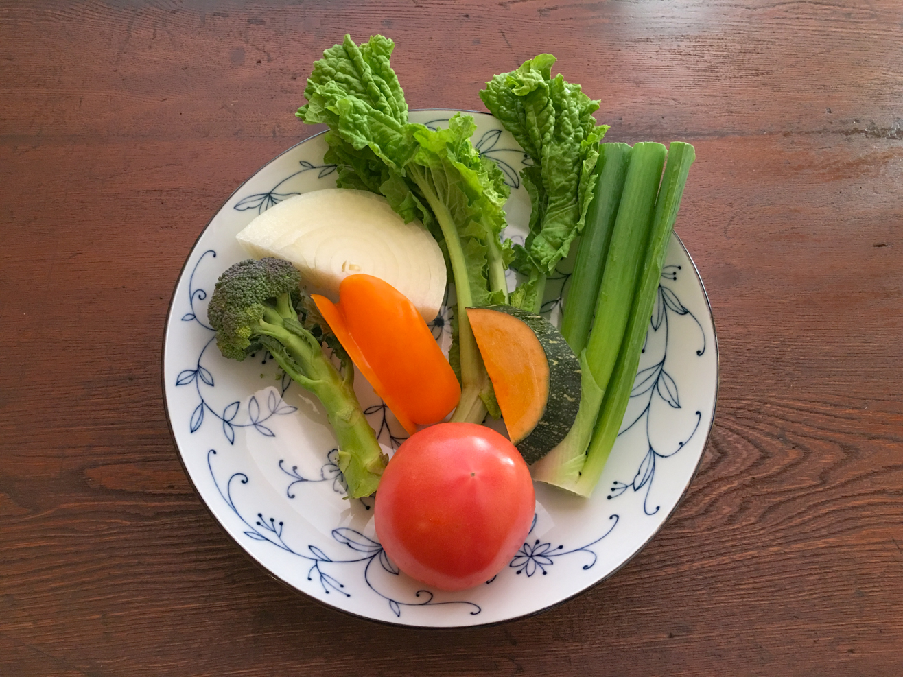 350g分の野菜の写真
