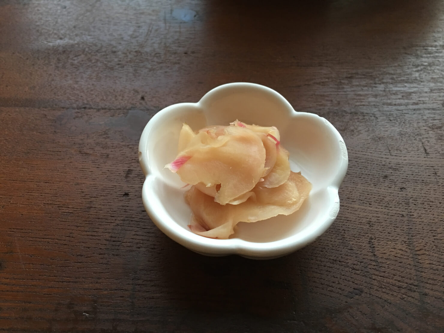 新生姜の甘酢漬けの写真