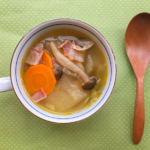 冬瓜のベーコンのスープの写真