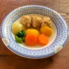 味黄金かぶと鶏団子のスープ煮の写真