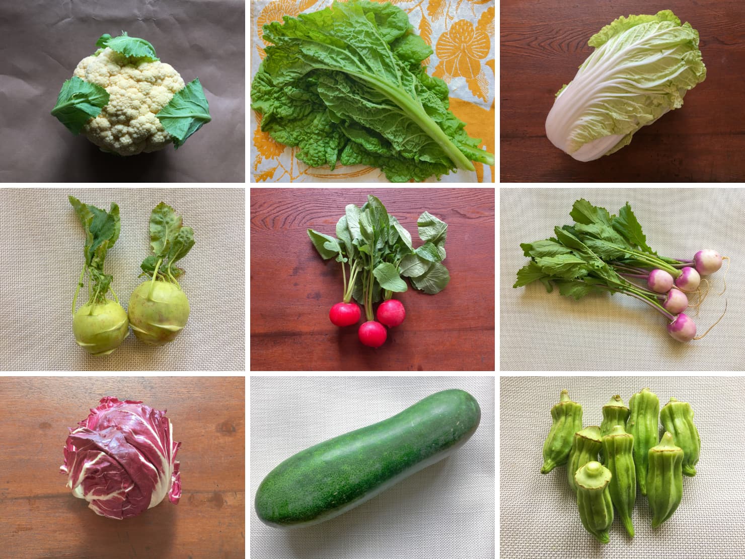 生で食べらる野菜の写真
